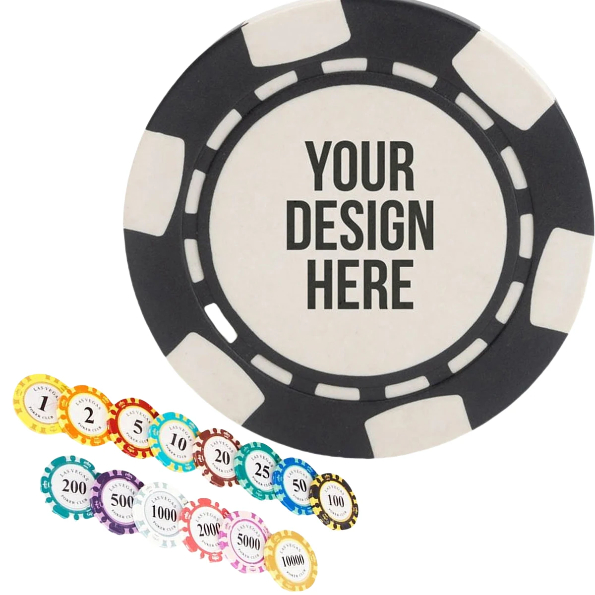 Personal Logo Plastic Poker Chips Sets 1