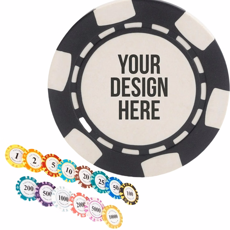 Personal Logo Plastic Poker Chips Sets