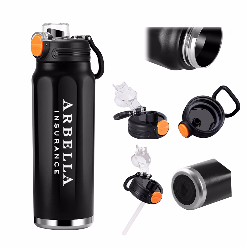 33oz Stainless Steel Fitness Water Bottle