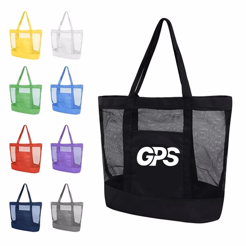 300 Denier Oxford Mesh Beach Tote