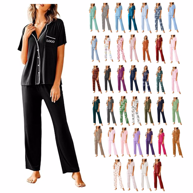 Short Sleeve Pajamas Set