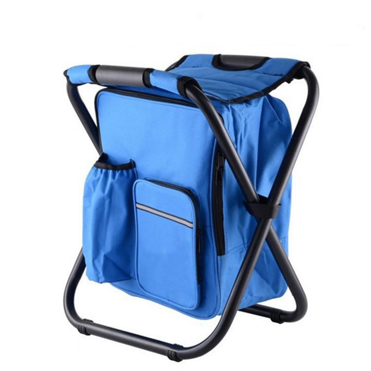 Foldable Chair With Cooler Bag 1