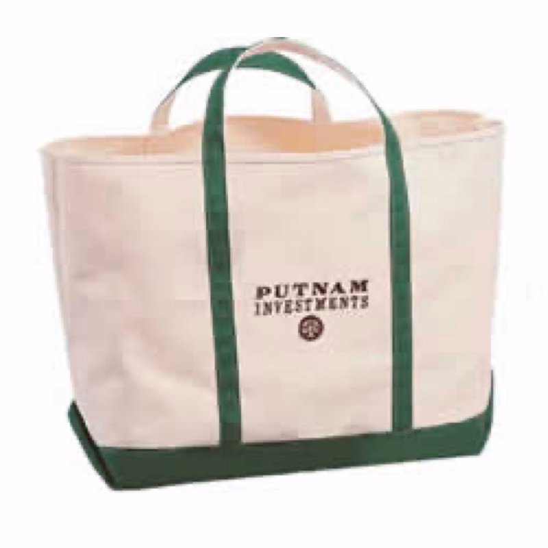 22 Oz. Natural Canvas Boat Tote Bag
