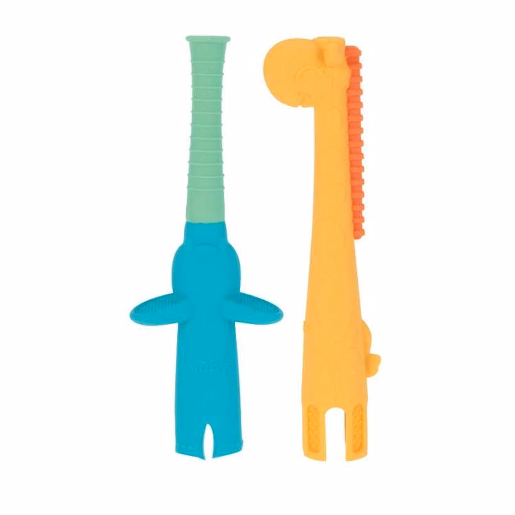 Nuby Tube Teethers Elephant & Giraffe