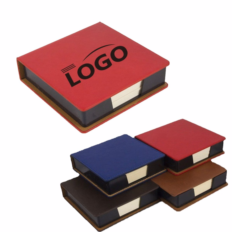 Leatherette Memo Note Box
