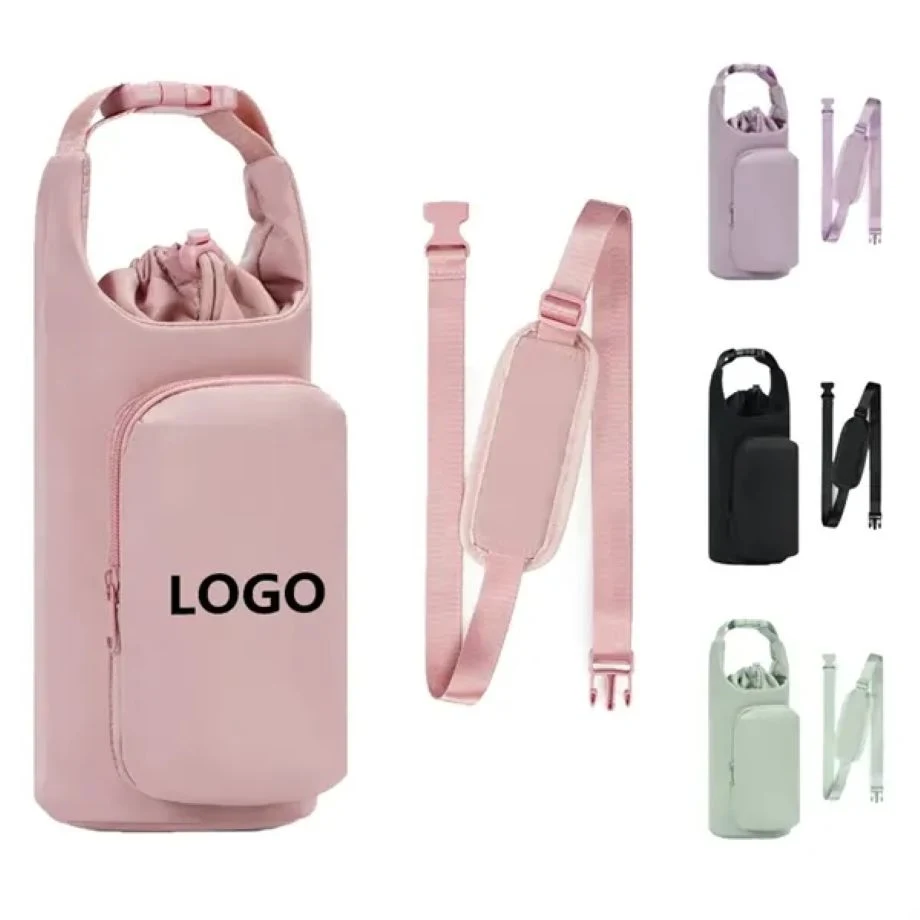 Crossbody Cup Sleeve, custom koozie with logo imprint 1