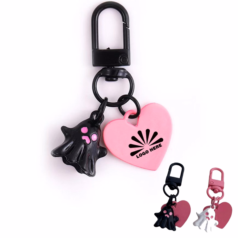 Cute Personalized Little Ghost Keychain Can Be Customized