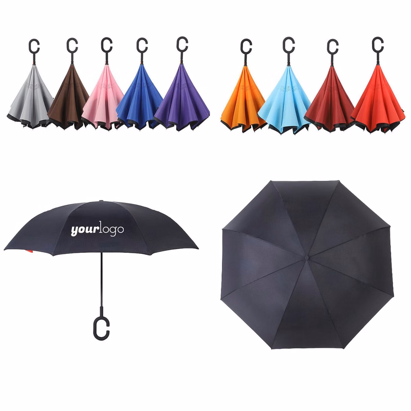 Extra Large Inverted Double Layer Rain Umbrella