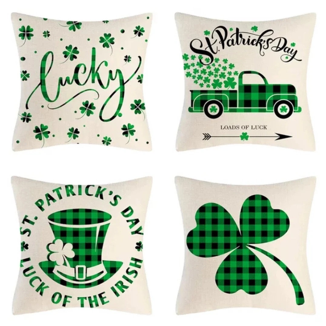 Custom Linen/Polyester Throw Pillow Covers 1