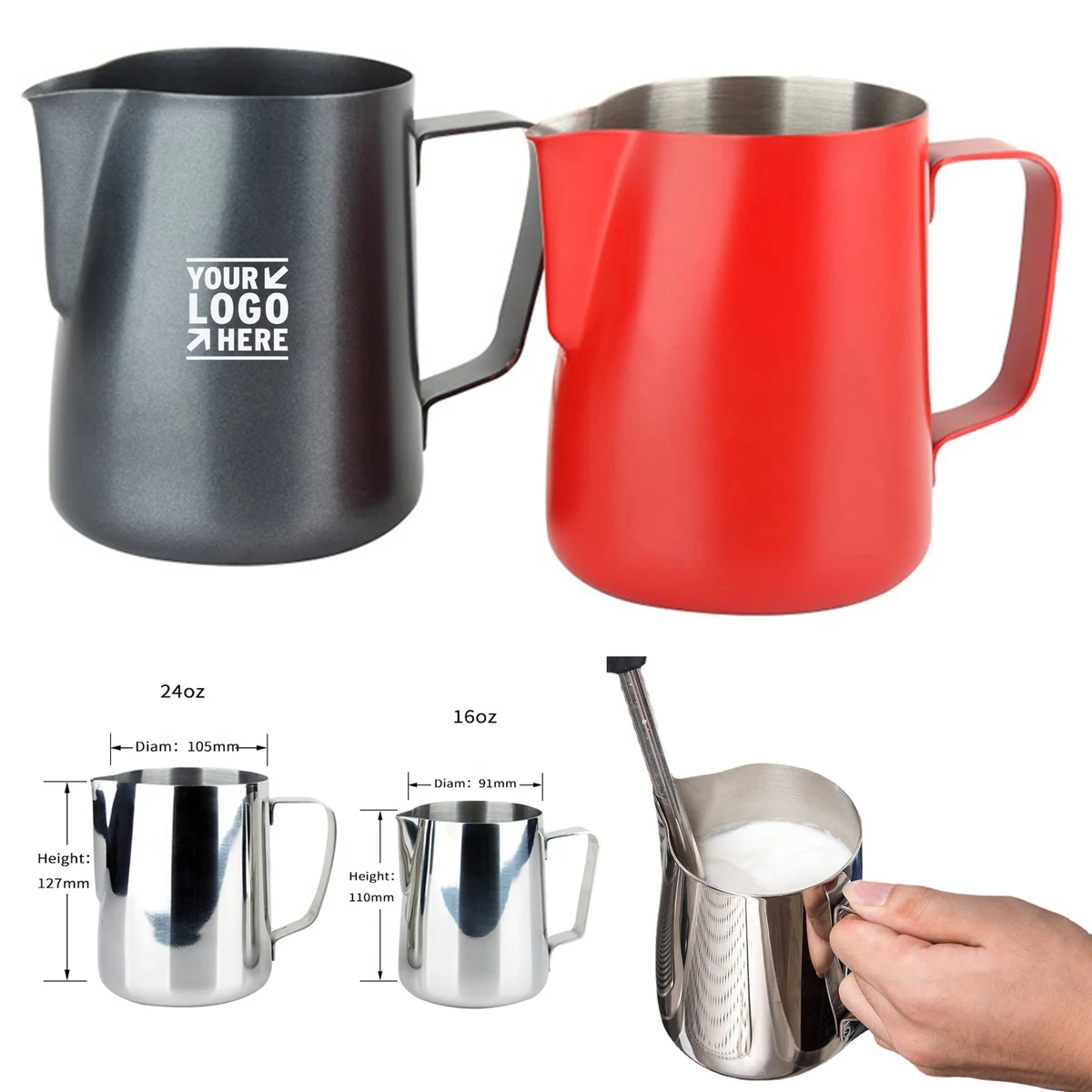 16 Oz Stainless Steel Tea Cups 1