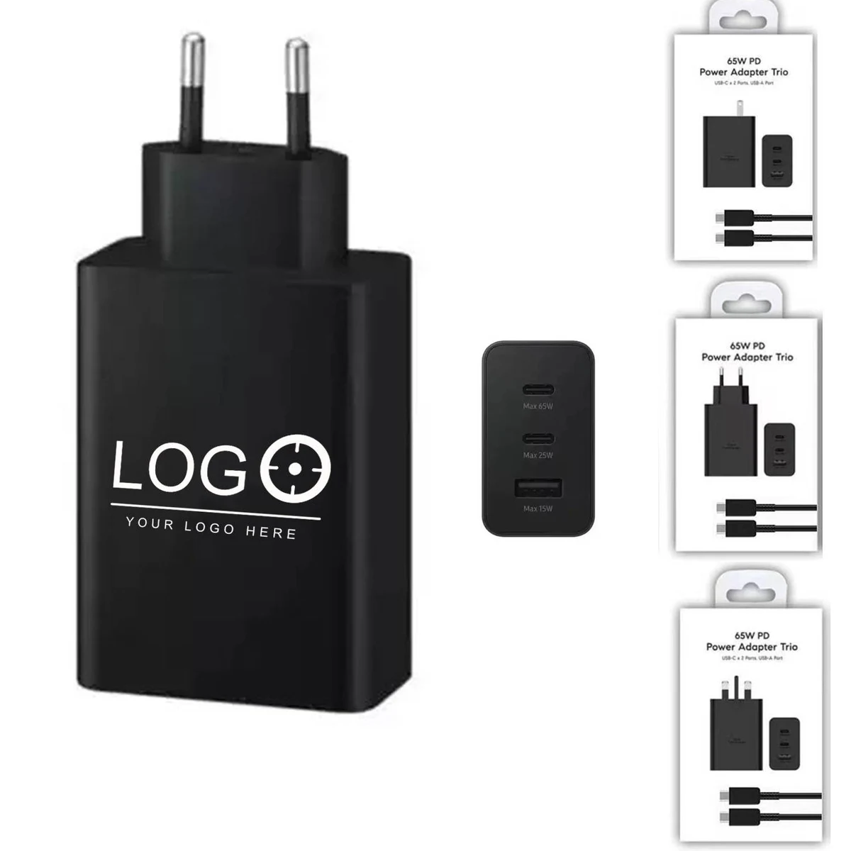 65W PD USB-C Fast Wall Charger 1
