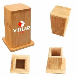 Bamboo Toothpick Holder Box