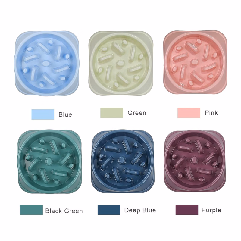 Dog Or Cat Slow Feeder Bowls