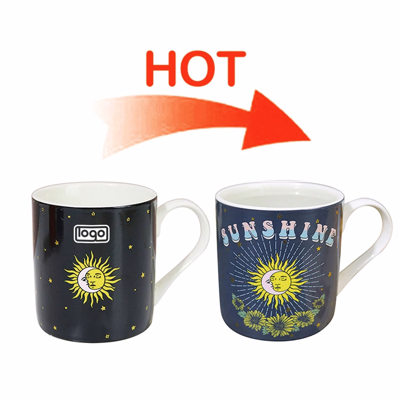 13oz Creative Color-Changing Ceramic Mug