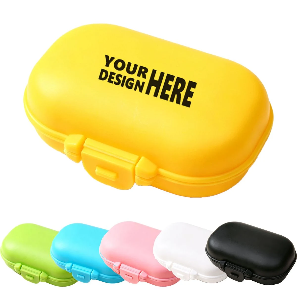 Portable Pill Case Mini Compartment Plastic Organizer 1