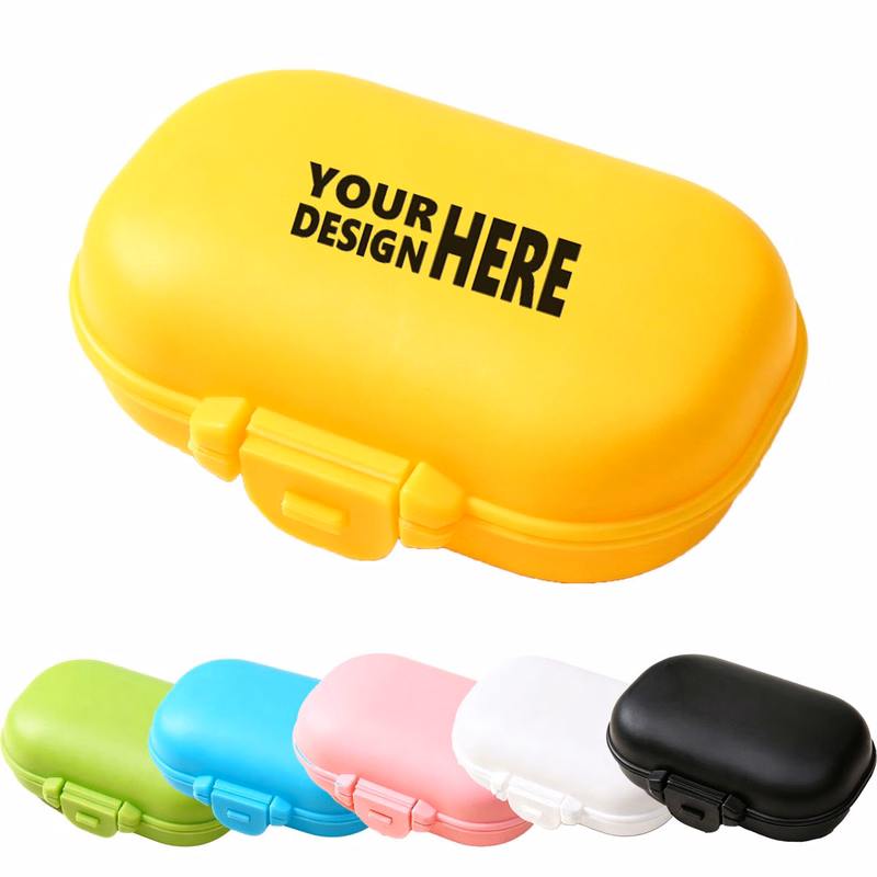 Portable Pill Case Mini Compartment Plastic Organizer