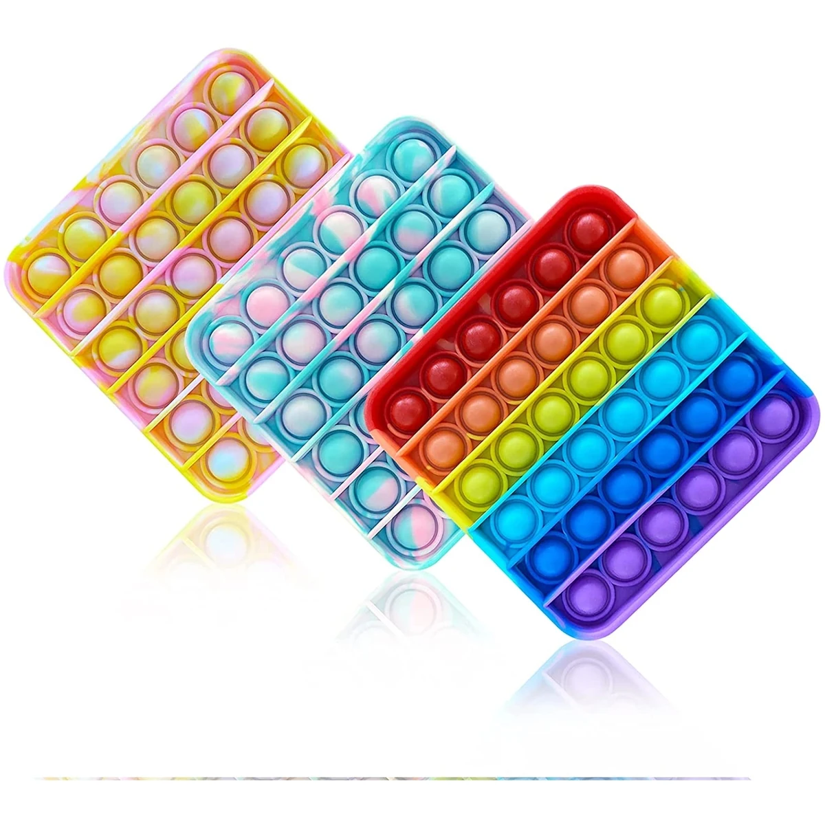 Fidget Popper Square Shaped Board Toy 1