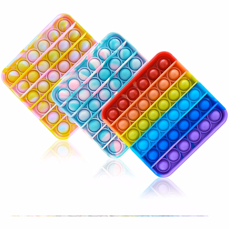Fidget Popper Square Shaped Board Toy