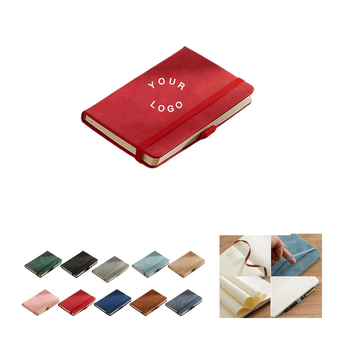 Mini Leather Notebook for Business Use 1