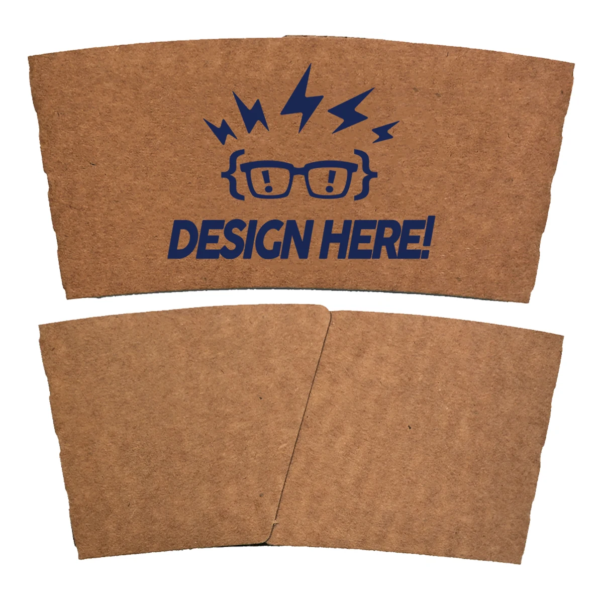 Custom 12?C16oz Coffee Cup Sleeves with Logo 1