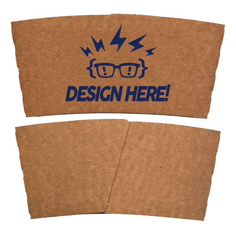 Custom 12?C16oz Coffee Cup Sleeves with Logo