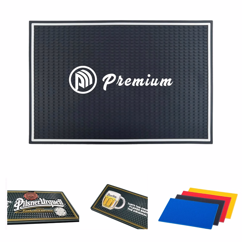 Custom Square Pvc Bar Mat