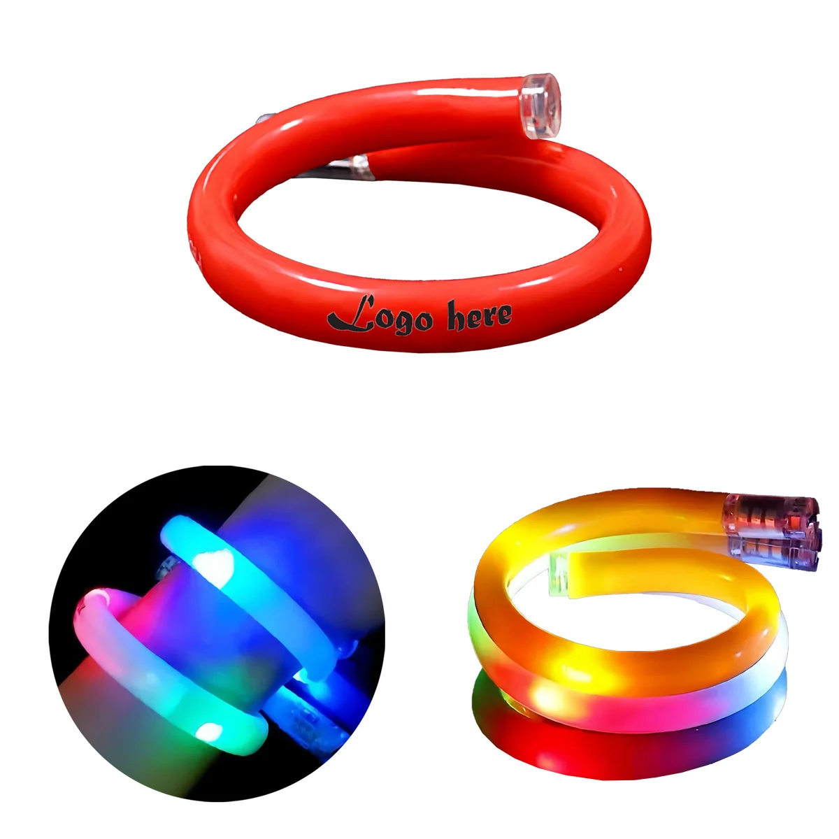 LED Glow Flashing Wristband 1