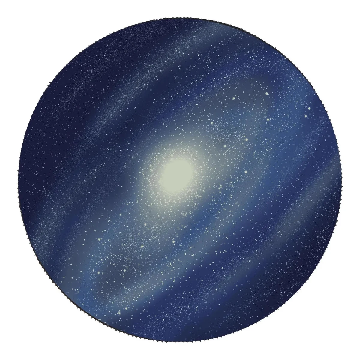 Full Color Round Mouse Pad 1