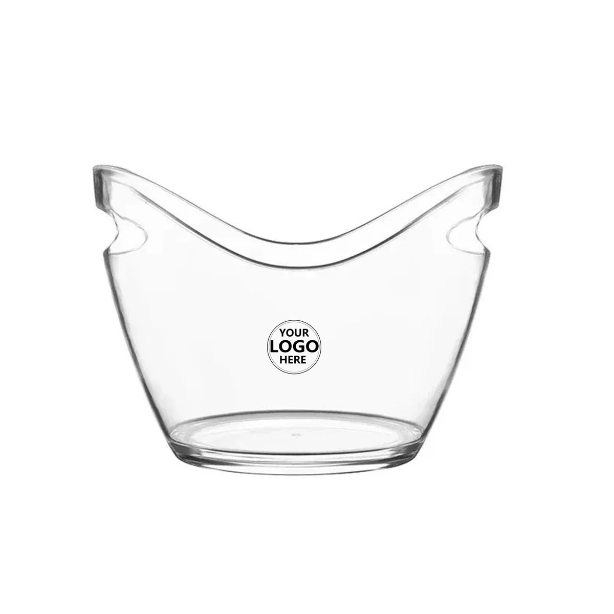 Stylish PC Angled Ice Container 1