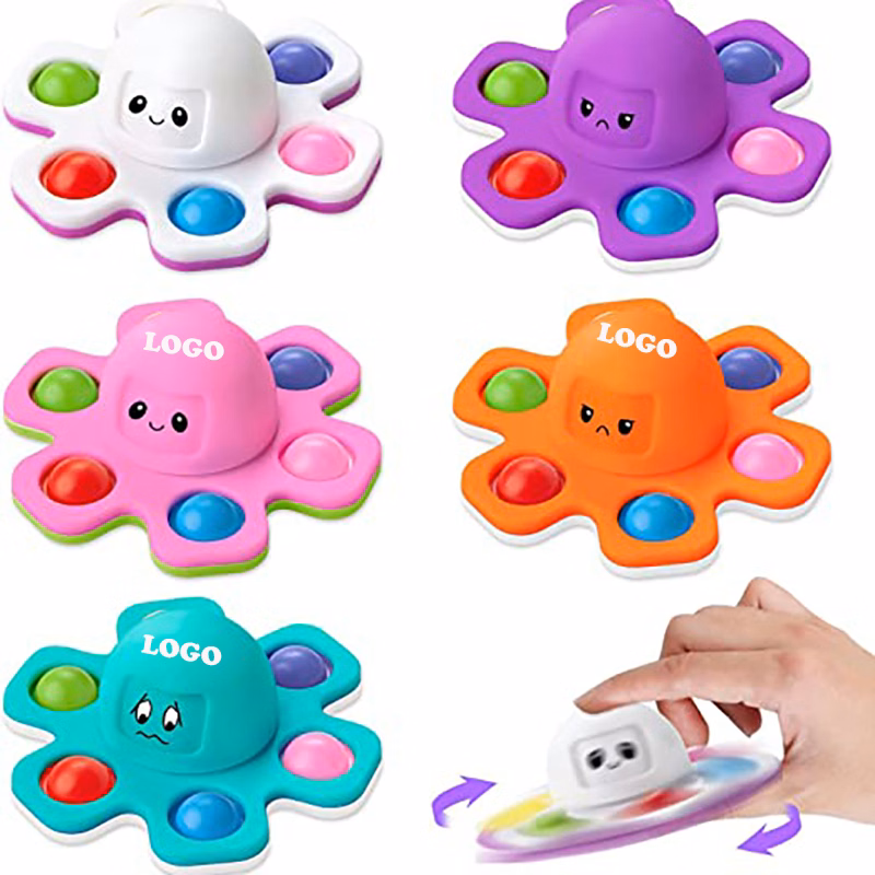 Octopus Face-Changing Bubble Sensory Toy