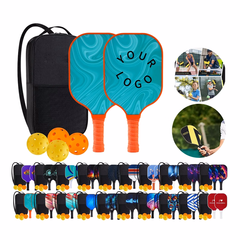 MOQ 50 Fiberglass Pickleball Set