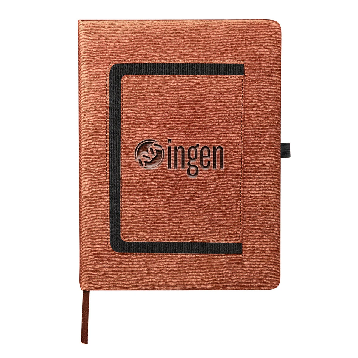 Roma Journal With Horizontal Phone Pocket 7.5" x 9.875" 1