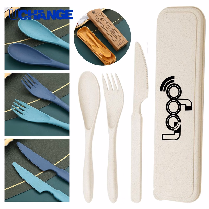 Reusable Wheat Straw Dining Set for Meals