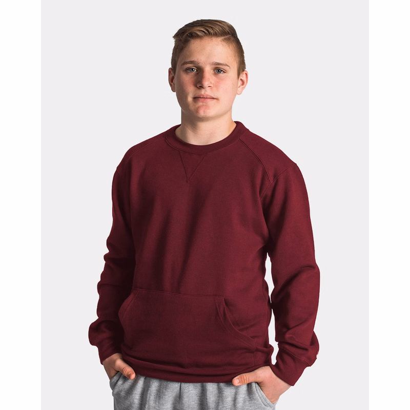 Unisex Pocket Crewneck Sweatshirt - 1252