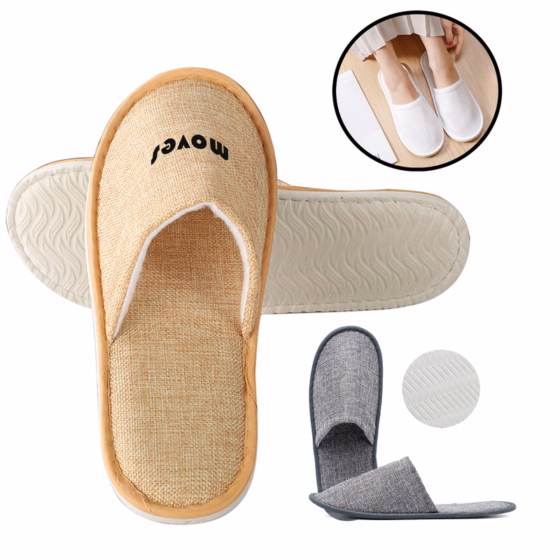 Disposable Plush Slippers