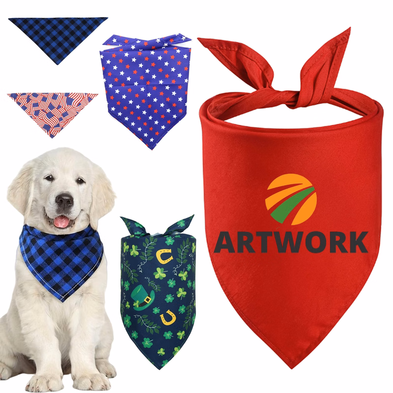 Durable Triangle Reversible Pet Scarf