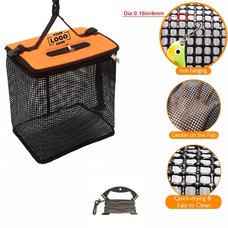 Portable Quick-Drying Fishing Net Bag