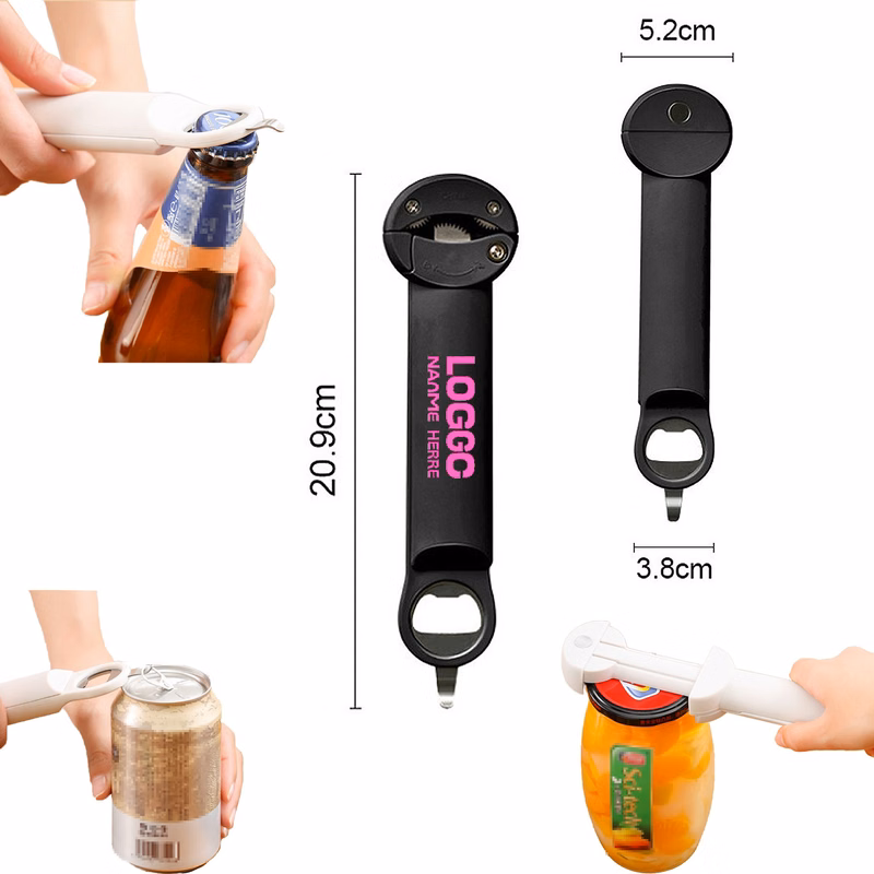 Multifunctional Magnetic Retractable Bottle Opener