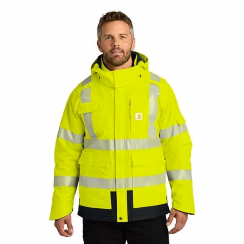 Carhartt ANSI 107 Class 3 Waterproof Heavyweight Insulated Jacket