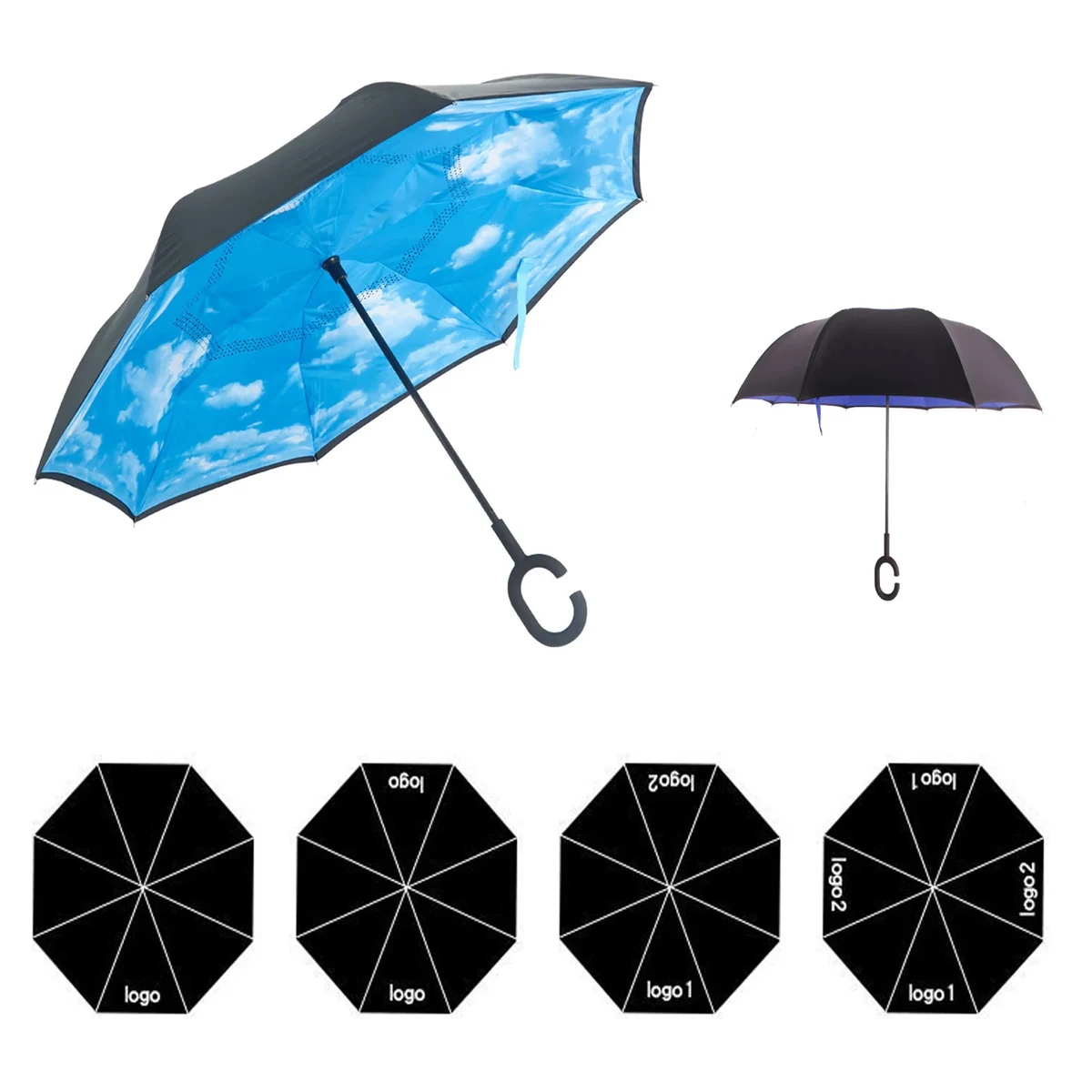 High-end Car Reverse Umbrella 1