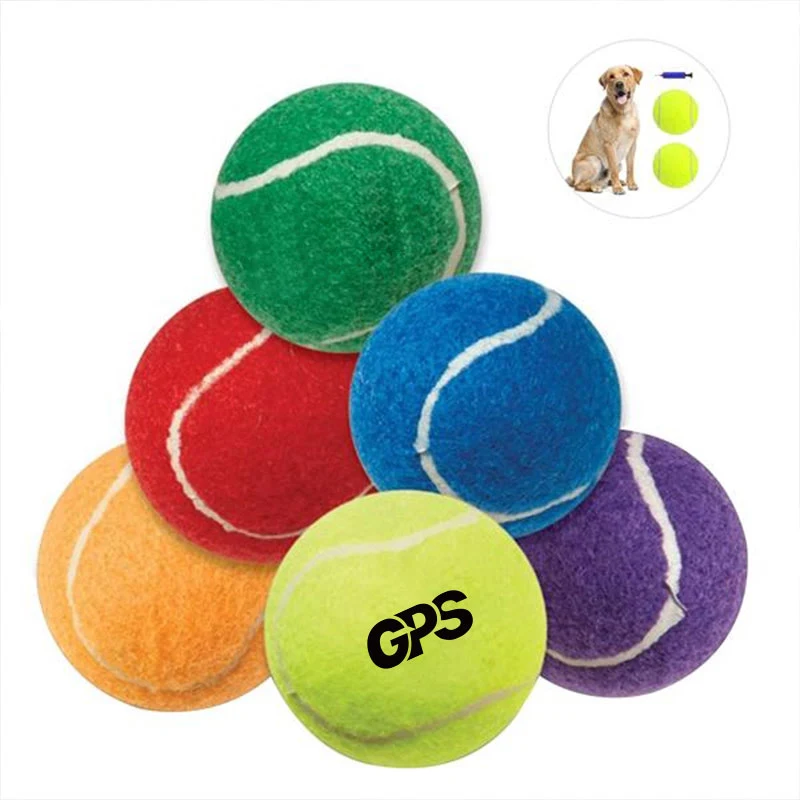 2 1/2 " Colorful Tennis Ball 1
