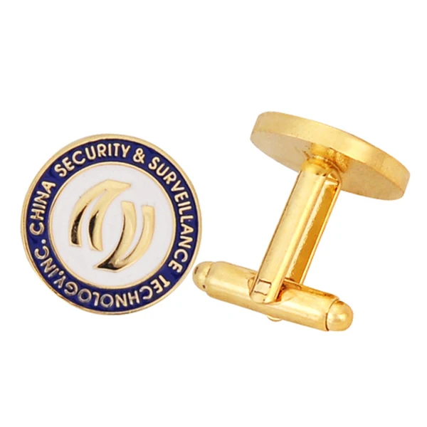 Brass Imitation Cloisonné Cufflinks 1