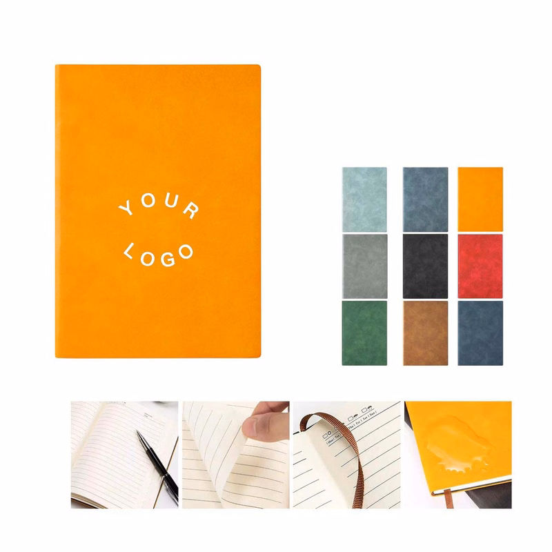 Classic Faux Leather Notebook for Work or Study
