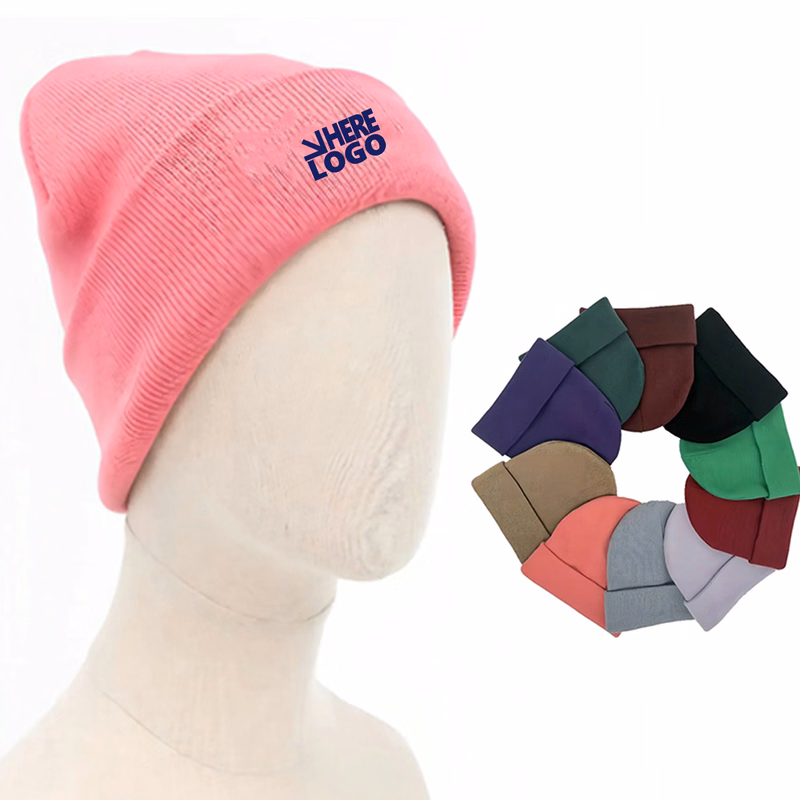 Versatile Knitted Beanie Cap