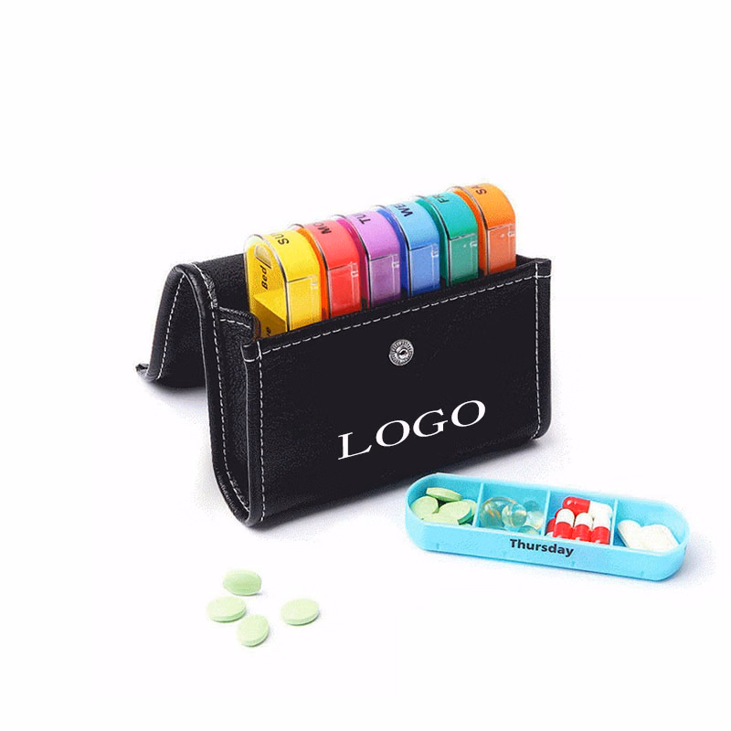Compartments Daily Pill Organizer