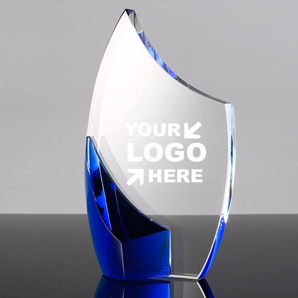 Blue Iceberg Crystal Corporate Award