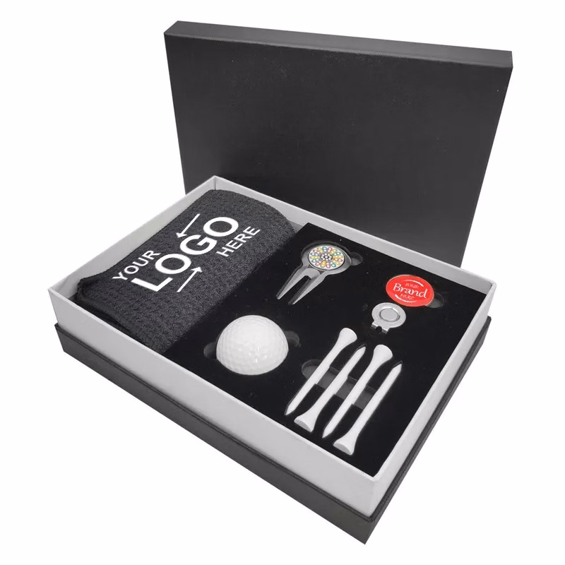 Golf Towel Gift Set Box