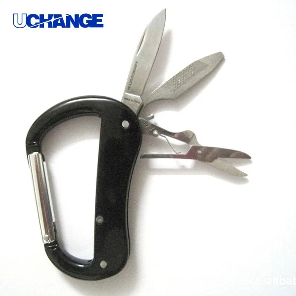 Multifunctional Metal Carabiner for Outdoor, Travel & Utility Use 1