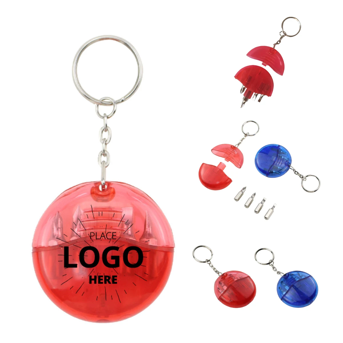 Compact 4-in-1 Screwdriver Keychain 1
