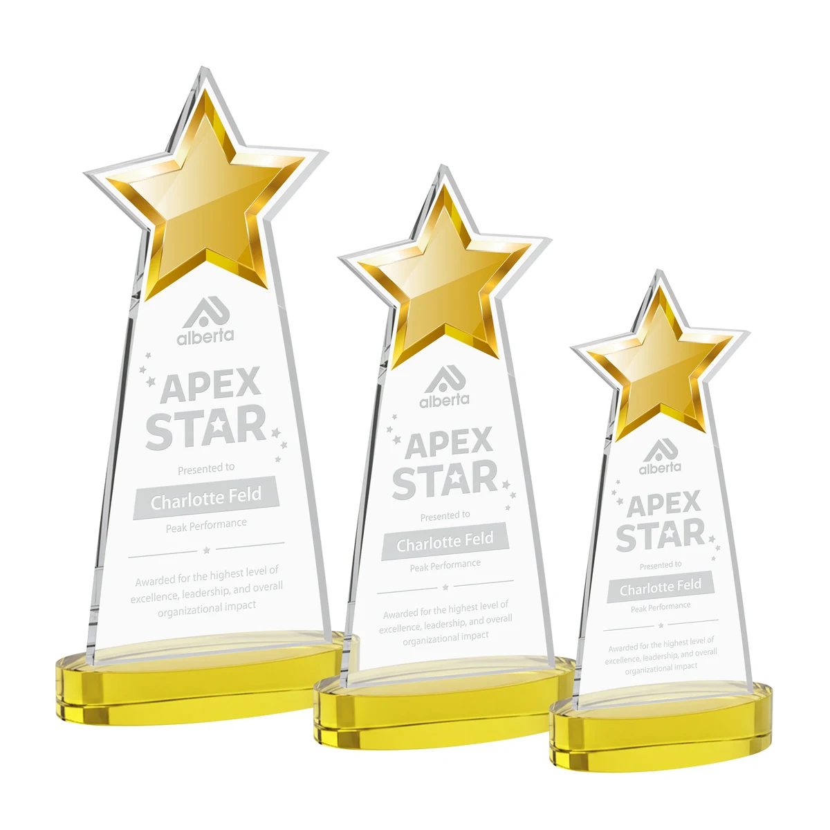 Starlite Award on Alberton Base - Gold 1